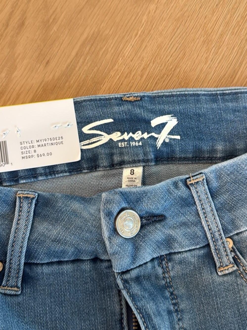 Seven7 Women's Martinique Skinny Jeans - Medium Blue